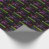 この体操警告選手は急に走り出す ラッピングペーパー (角)