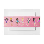 この体操選手は友達と私に似ている 招待状ベリーバンド (正面例)