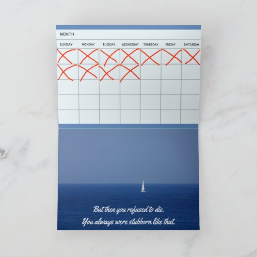 この侮辱カードのように終わらなければなおもしろいらなかった2 カード (内部)