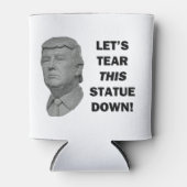 この像を下ろそう 缶クーラー (正面)