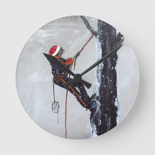 この先のタスクのトレーニング ラウンド壁時計 (正面)