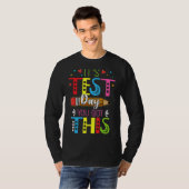 この先生のテスト得日はテスト日 Tシャツ (正面フル)