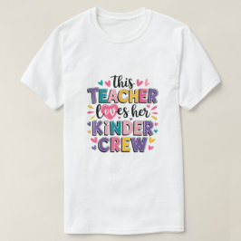 この先生は彼女の優しいバレンタインデーの愛を愛する Tシャツ