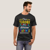 この先生は素晴らし生徒パズル自閉症Aw Tシャツ (正面フル)