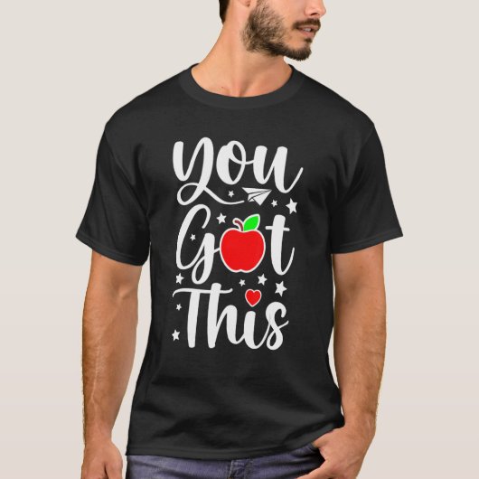 この先生学生得のテストをロック Tシャツ (正面)