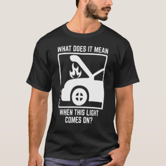 この光が当たったとき、それが何を意味する来か Tシャツ