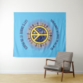 この共有を平和に導こう☮ タペストリー (インサイチュ(横))