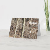 この写真で2匹の鹿を見つけたか? カード (裏面)