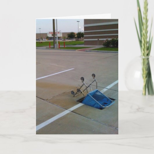 この写真はフォトショップではない。 それが本物だ カード (正面)