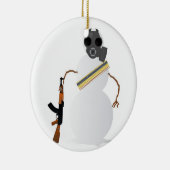 この冬は核であることを行っています! セラミックオーナメント (右)