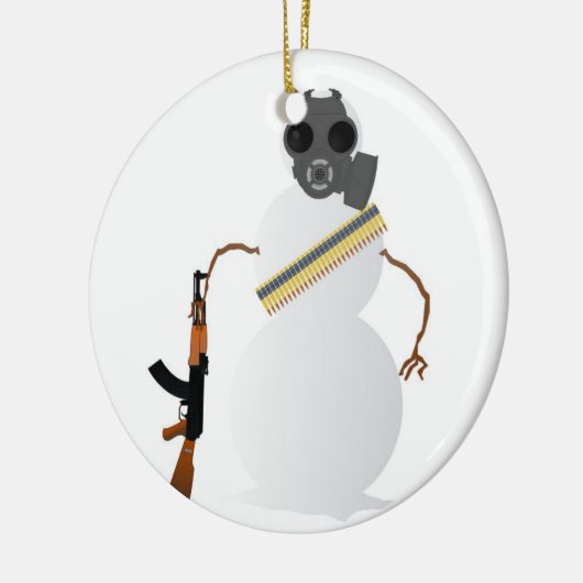 この冬は核であることを行っています! セラミックオーナメント (左)