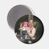 この冷蔵庫のフォトマグネットをパーソナライズ マグネット (正面/裏面)