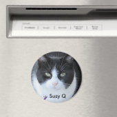 この冷蔵庫マグネットに猫の写真を追加 マグネット (インサイチュ (食洗機))
