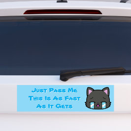 この分だけ早く渡せ バンパーステッカー