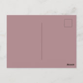 この励ましの言葉を切り抜けるだろう ポストカード (裏面)