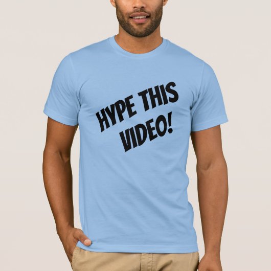 この動画を盛り上げろ!YouTuber Tシャツ (正面)