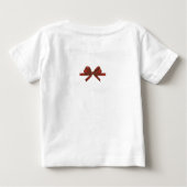 この包まれたクリスマスを愛して | カスタマイズ ベビーTシャツ (裏面)