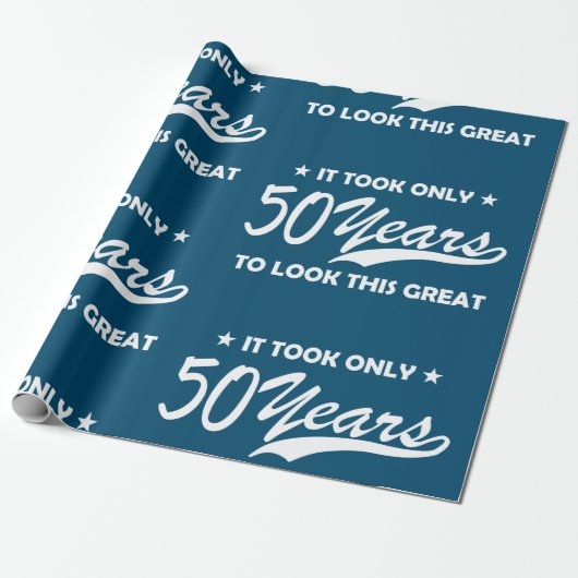 この包みを見るのに50年しかかか素晴らしらない ラッピングペーパー (アンロールド)