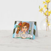 この南に隠れてない熱狂する カード (黄色い花)