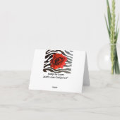 この南に隠れてない熱狂する カード (裏面)