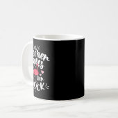 この即座の校長は彼女のフラミンゴの群れが大好き お茶 コーヒーマグカップ (正面左)
