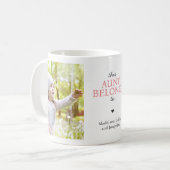 この叔母は引用文写真カスタムコラージュに属している コーヒーマグカップ (正面左)