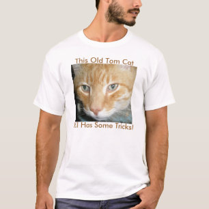 この古いトム猫のTシャツ Tシャツ