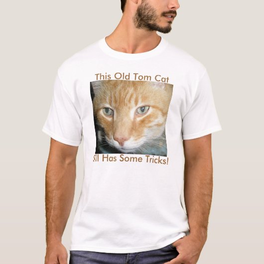 この古いトム猫のTシャツ Tシャツ (正面)