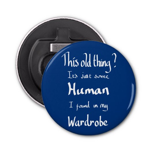 この古い事おもしろい引用文 栓抜き (正面)