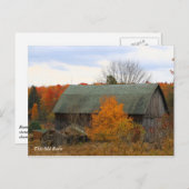 この古い納屋 ポストカード (正面/裏面)