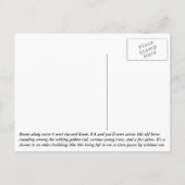 この古い納屋 ポストカード (裏面)