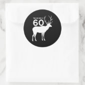 この古い金は60だ ラウンドシール (バッグ)