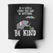 この可愛い世界を手に入れ可愛いゾウTu 缶クーラー (正面)