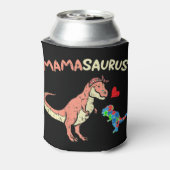 この可愛いMamasaurusハートパズルディノT-Shir 缶クーラー (缶裏面)