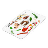 この台所は愛情で味付けされている マグネット (左側)