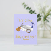 この合唱団は楽しい音を出す ポストカード (スタンド正面)