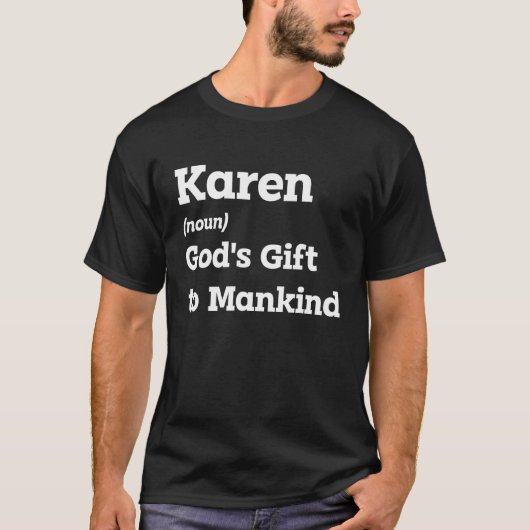 この名前の定義でカレンスマイルおもしろいを作成する Tシャツ (正面)