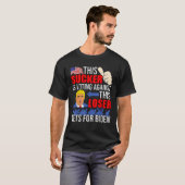 この吸盤は、この負のベットに対して投票している Tシャツ (正面フル)