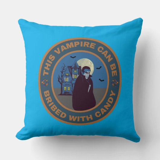 この吸血鬼はキャンディで賄える クッション (正面)