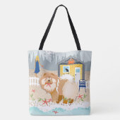 この問題に関係がある – チャウトートまたはクロスボディ トートバッグ (裏面)