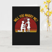 この問題を僕と結ポップ・アートの婚して下さい カード (黄色い花)