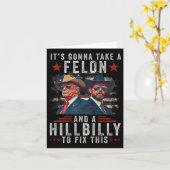 この問題を解決するにはフェロンと丘の上で行く カード (黄色い花)