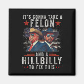 この問題を解決するにはフェロンと丘の上で行く マグネット (正面)