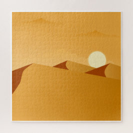 この困難な状況を乗り越えてエジプトの砂漠を旅する ジグソーパズル