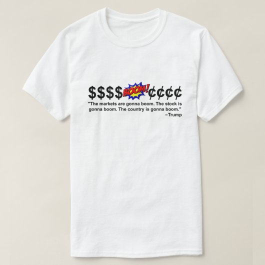 この国はきっと栄える T シャツ (デザイン正面)