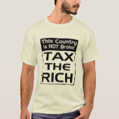 この国は金を取り上げていない Tシャツ (正面)