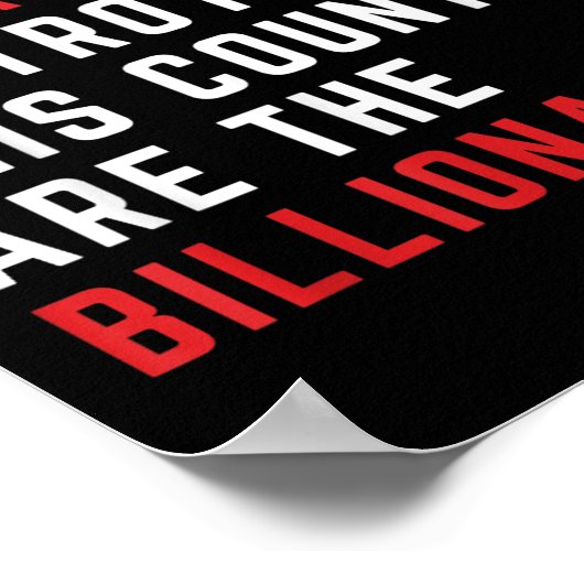 この国を破壊するのは少数民族だけだ ポスター (角)