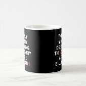 この国を破壊する唯一の少数派は コーヒーマグカップ (中央)