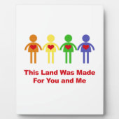 この地は君と僕のために作られた フォトプラーク (正面)