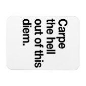 この場所から地獄を切り抜ける マグネット (横)